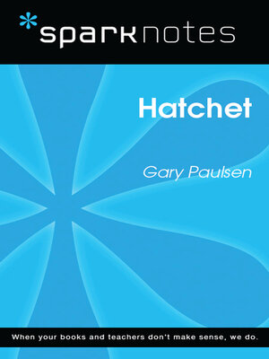 cover image of Hatchet (SparkNotes Literature Guide)